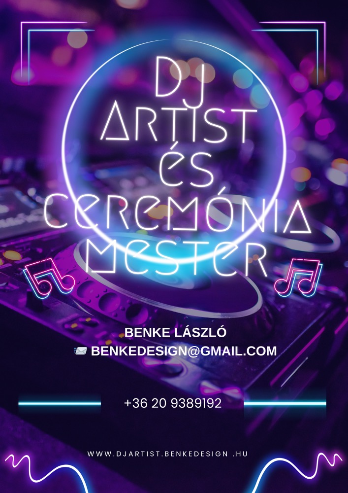 A zene és a hangulat mestere-DJ Artist Benke László története a DJ pulttól a ceremóniamesteri mikrofonig!